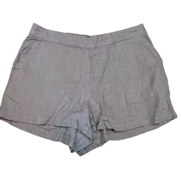 REWASH Womens Linen Casual Shorts Size Medium With Pockets‎ Vacation Beach Comfy - Picture 1 of 6